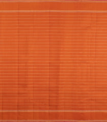 Off White Handloom Kanchipuram Silk Saree With Checks & Buttas-KA15225