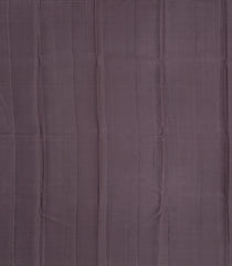 Grey Handloom Kanchipuram Silk Saree With Square Buttas