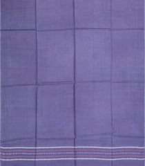 Lavender Woven Tussar Silk Saree With Checks-TU3336