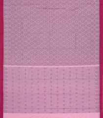 Dusty Pink Woven Rasipuram Cotton Saree With Floral Motifs-RA2660