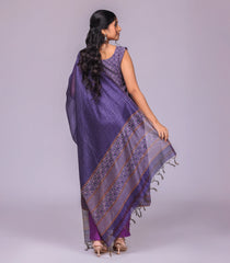 Violet Printed Festive Kurta Set-RC5577