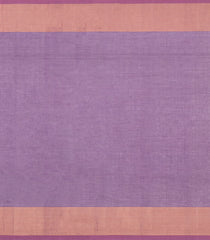 Lavender Handloom Village Cotton Saree With Buttas-VC1638
