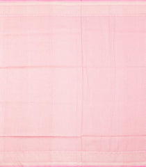 Peach Handloom Banarasi Silk Saree With Meena Floral Zari Motifs-BE1929