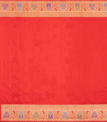 Purple Handloom Paithani Silk Saree With Meena Border & Pallu-PA1118