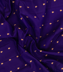 Purple Handloom Gadwal SICO Saree With Cotton Body & Silk Border-GA0322