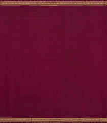 Bubblegum Pink Woven Mysore Silk Saree With Contrast Zari Border-MS3481