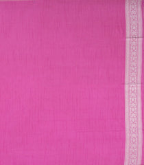 Bubblegum Pink Woven Art Dupion Saree With Floral Zari Motifs-BL5977