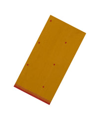 Mustard Handwoven Bengal Cotton Saree With Coin Buttas-BG1515