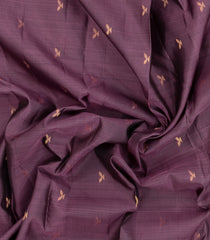 Lilac Woven Pure Silk Saree With Buttas & Contrast Border-KA15623