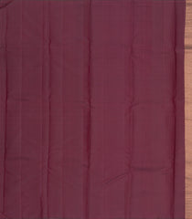 Orange & Maroon Handloom Korvai Kanchipuram Half & Half Silk Saree With Buttas-KA13020