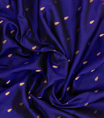 Violet Handloom Gadwal Silk Saree With Buttas & Contrast Border-GA0431