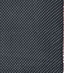 Black Printed Jaipur Cotton Saree With Floral Motifs-JC1864
