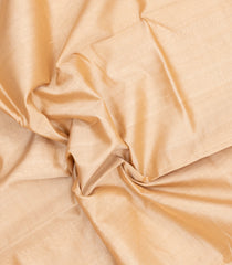 Taupe Handloom Silk Cotton Saree With Contrast Border-SC4747