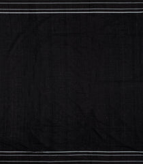 White Handwoven Orissa Cotton Saree With Tie & Dye Motifs-OR0897