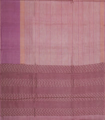 Dusty Pink Woven Tussar Saree With Stripes-TU3353
