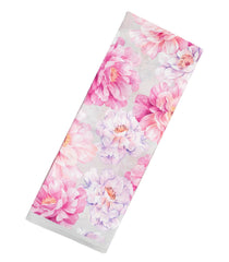 Off White Woven Crepe Silk Saree With Printed Floral Motifs-PS0515