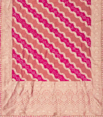 Multicolor Handloom Khadi Georgette Silk Saree With Hand Embroidered Selvage-EN1722