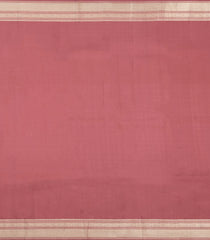 Dusty Pink Handloom Kanchipuram Silk Saree With Floral Buttas-KA15963