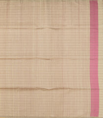 Sandal Handloom Organza Silk Saree With Stripes-SO4772