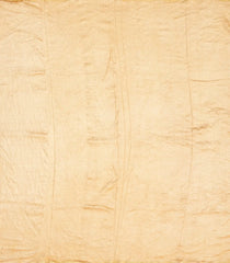Rust Woven Banarasi Khadi Georgette Silk Saree With Stripes-BE1505