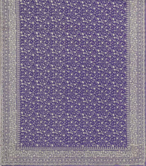 Lavender Woven Synthetic Blended Saree With Embroidered Motifs-EN2046