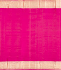 Pink Handloom Kanchipuram Bridal Silk Saree With Zari Motifs-KA16266