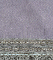 Lavender Woven Synthetic Blended Saree With Embroidered Border-EN1999
