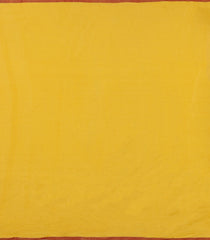 Mustard Handloom Bengal Cotton Saree With Buttas-BG1968