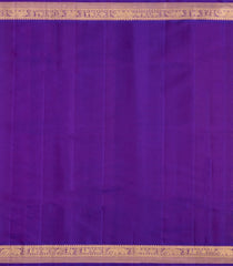 Yellow Handloom Korvai Kanchipuram Silk Saree With Silk Buttas-KA15908