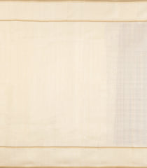 Burgundy Handloom Korvai Kanchipuram Silk Saree With Checks-KA15513