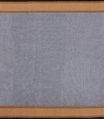 Grey Woven Chettinad Cotton Saree With Buttas-CN1903