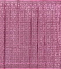BubbleGum Pink Woven Tussar Silk Saree With Floral Buttas-TU3400