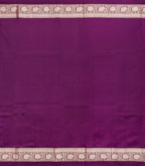 Lavender Woven Banarasi Poona Silk Saree With Buttas & Contrast Border-BP1047