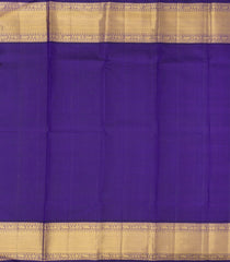 Multi Colour Handloom Korvai Kanchipuram Silk Saree With Checks & Buttas-KA13302