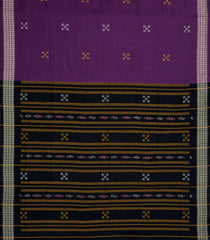 Lilac Woven Orissa Cotton Saree With Buttas-OR0879