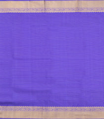Lavender Handloom Kanchipuram Silk Saree With Zari Checks & Stripes-KA14470