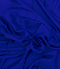 Blue Woven Mysore Silk Saree With Contrast Zari Border-MS3326