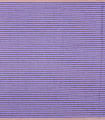 Lavender Printed Synthetic Linen Saree With Zari border-BL5153