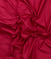 Crimson Handloom Kanchipuram 9 Yards Silk Saree With 20 Muthu Border-KA15744