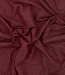 Brown Woven Bengal Cotton Saree With Contrast Border-BG1768