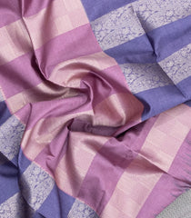 Dusty Pink Printed Synthetic Dupion Silk Saree With Floral Motifs-SY0222