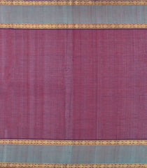 Crimson Handloom Silk Cotton Saree With Annam Chakaram Motifs-SC3947