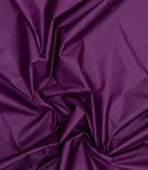Dark Purple Woven Tussar Silk Saree With Zari Border-TU3553