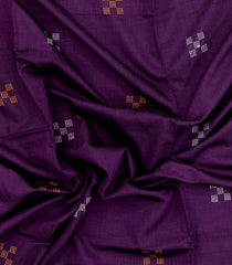 Lilac Woven Orissa Cotton Saree With Buttas-OR0879
