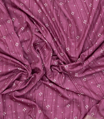 Dusty Pink Woven Synthetics Dola Silk Saree With Zari Border-BL5267