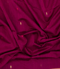 Magenta Handloom Maheswari Silk Cotton Saree With Buttas-SC4146