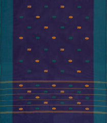 Violet Woven Chettinad Cotton Saree With Buttas-CN1872