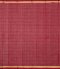 Mustard Woven Rasipuram Cotton Sari With Checks & Buttas-RA2607