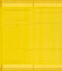 Purple Handloom Silk Cotton Saree With Checks & Contrast Pallu-SC3693