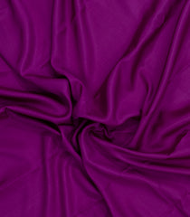 Purple Woven Mysore Silk Saree With Zari Border-MS3696